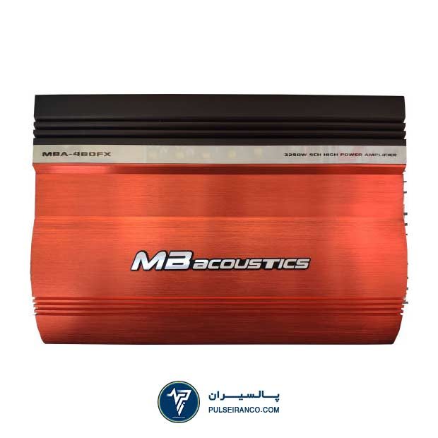 آمپلی فایر ام بی آکوستیک 480 - MB Acoustics MBA-480FX amplifier