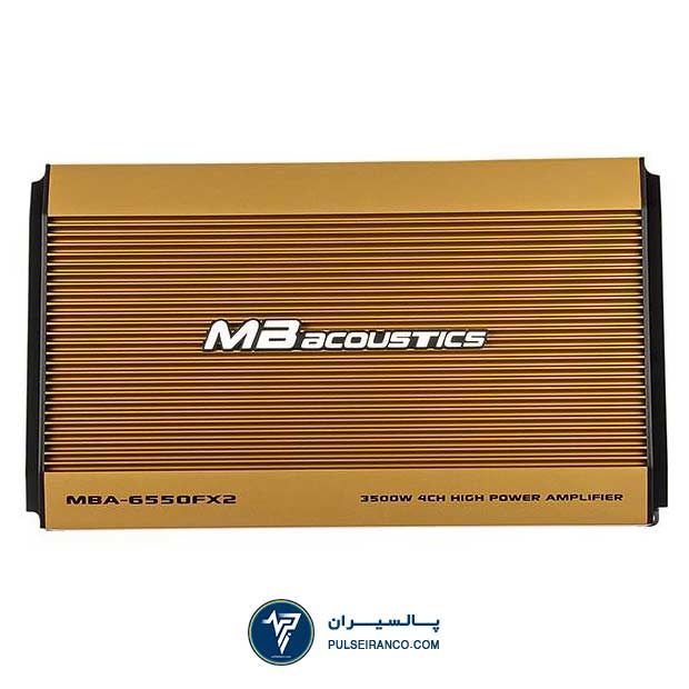 آمپلی فایر ام بی آکوستیک 6550 - MB Acoustics MBA-6550FX2 amplifier