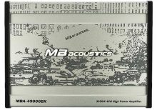 آمپلی فایر ام بی آکوستیک 49000 - MBAcoustics MBA-49000BX Amplifier
